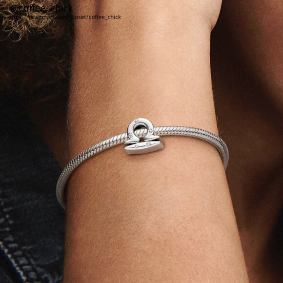 Pandora Sparkling Libra Zodiac Charm|Pendant - Picture 2 of 2